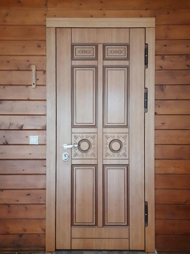 Дверь с отделкой МДФ для дома
