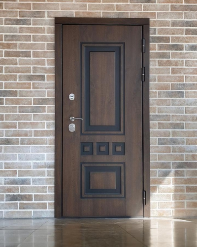 Уличная дверь с панелью МДФ