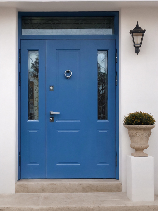 Синяя с кнокером