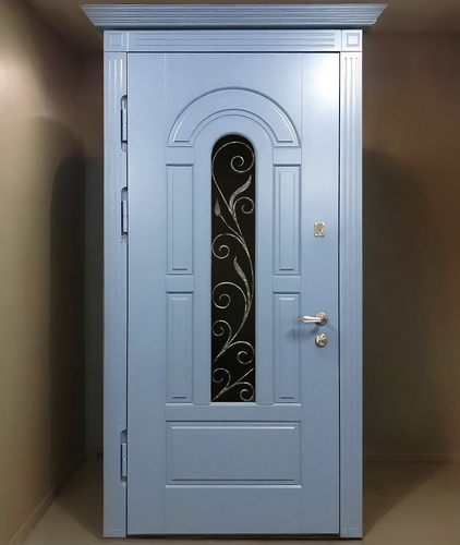 Дверь МДФ RAL с карнизом